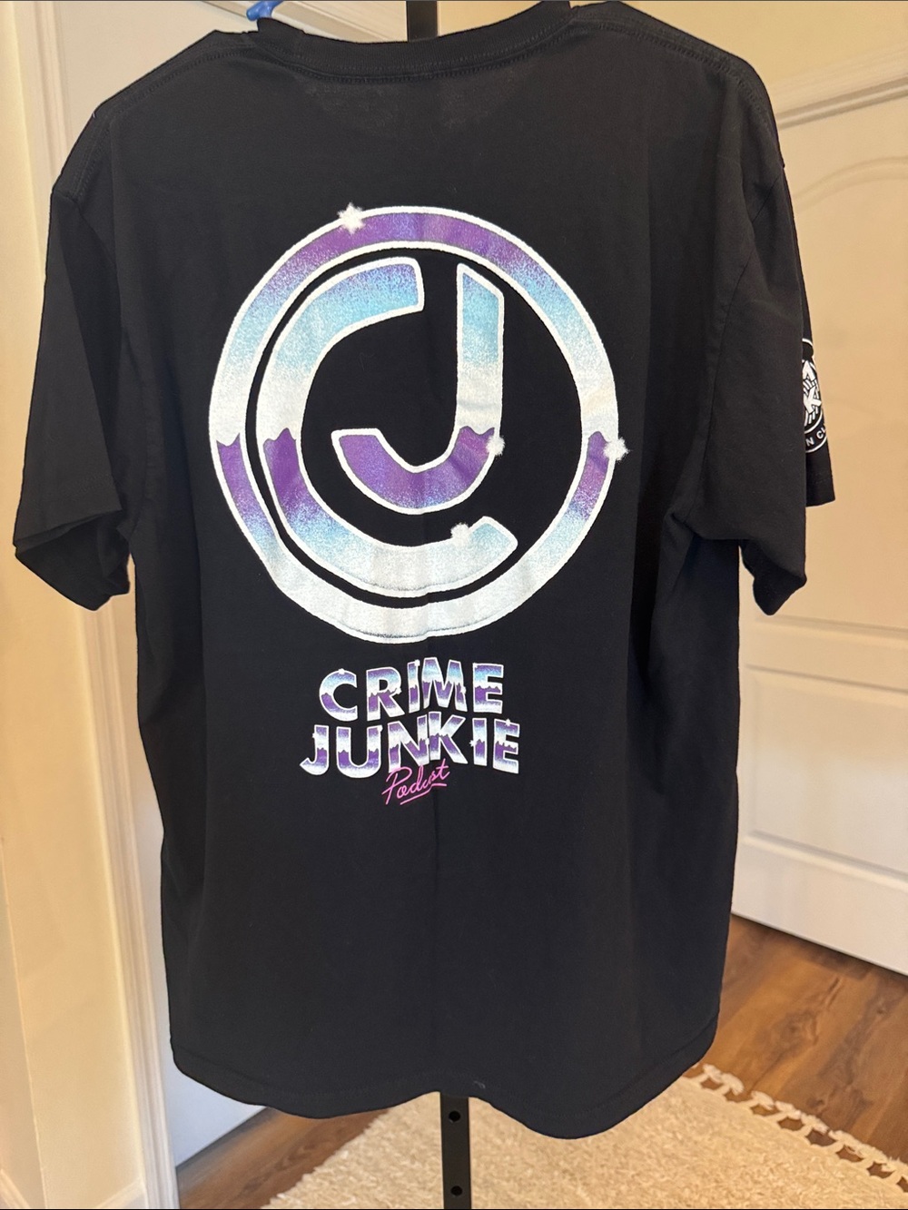 Crime Junkie Podcast Tee - Size L